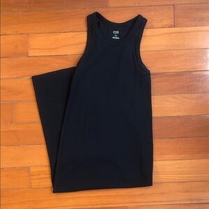 COS Classic Black Tank Dress Medium